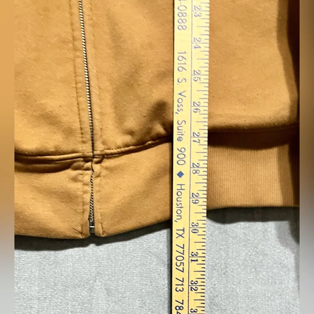 Dickies Workwear‎ Men's Tan Zip-Up Fleece Sweater Jacket Sherpa Lined 2XL